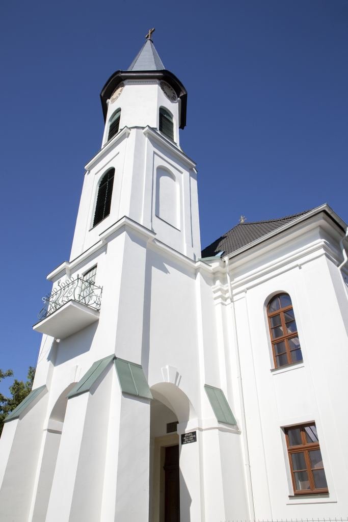 Kostol v Rači - sanácia Baumit