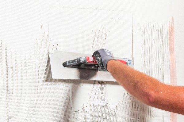 Zastierkovanie sklotextilnej sieťky