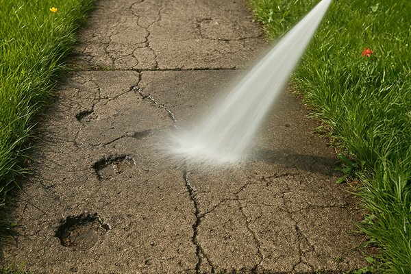 Vyčistenie chodníka