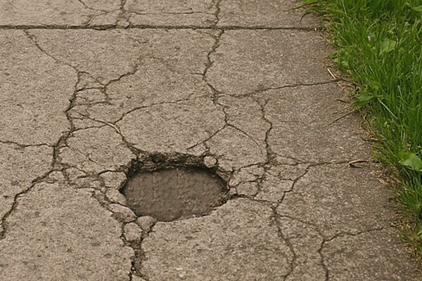 Navlhčenie chodníka