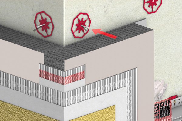 Zateplenie polystyrénom Baumit Star s kotvami Baumit StraTrack Zateplenie polystyrénom Baumit Star