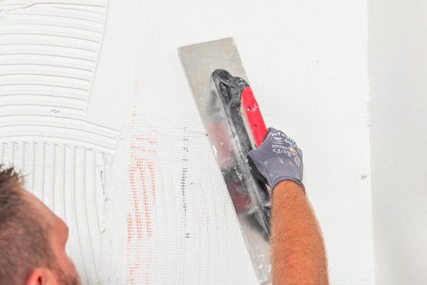 Vloženie výstuže a vyhladenie