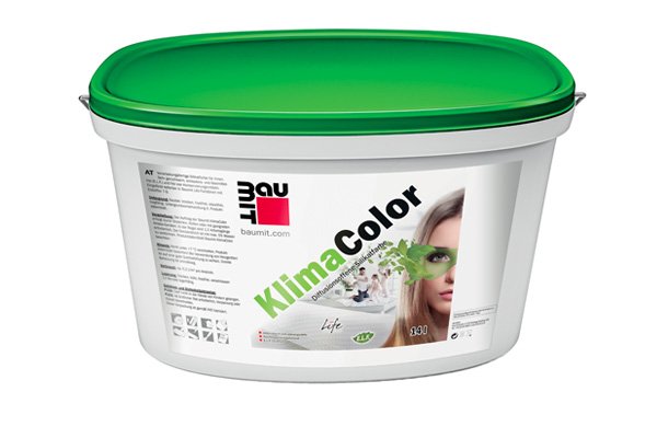 Nádoba s farbou Baumit Klima Color