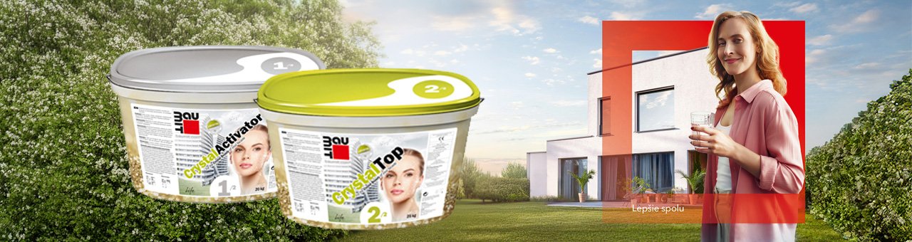 Inovatívny systém BaumitTop Crystal