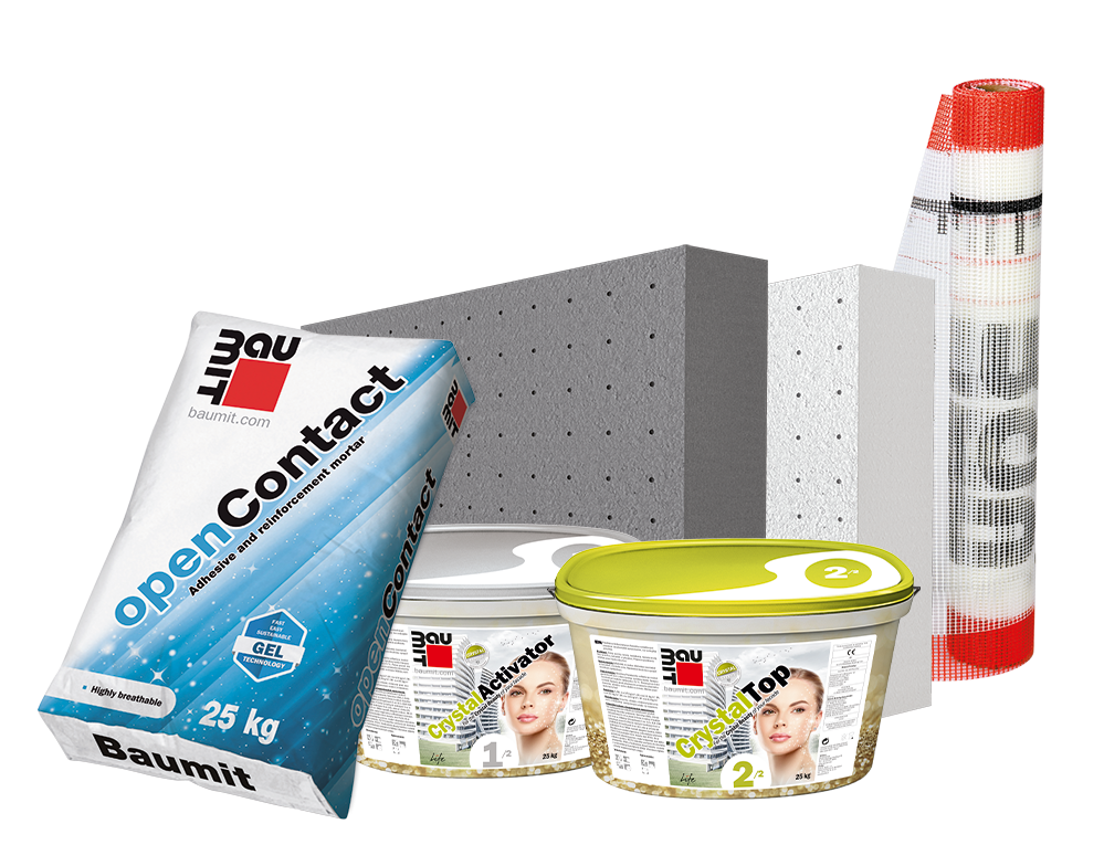 Baumit Crystal a Baumit open