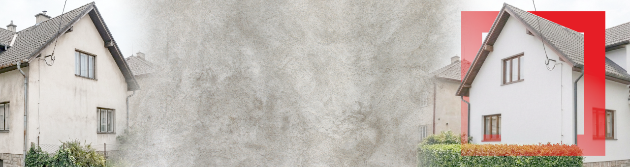 Obnova znečistenej fasády novým náterom