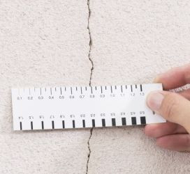 Oprava fasády s trhlinami