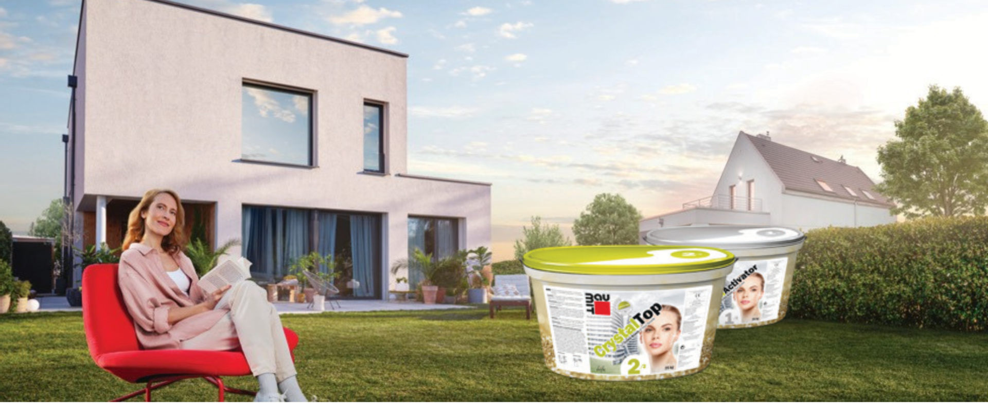 Inovatívny systém Baumit CrystalTop pre krištáľovo čistú fasádu