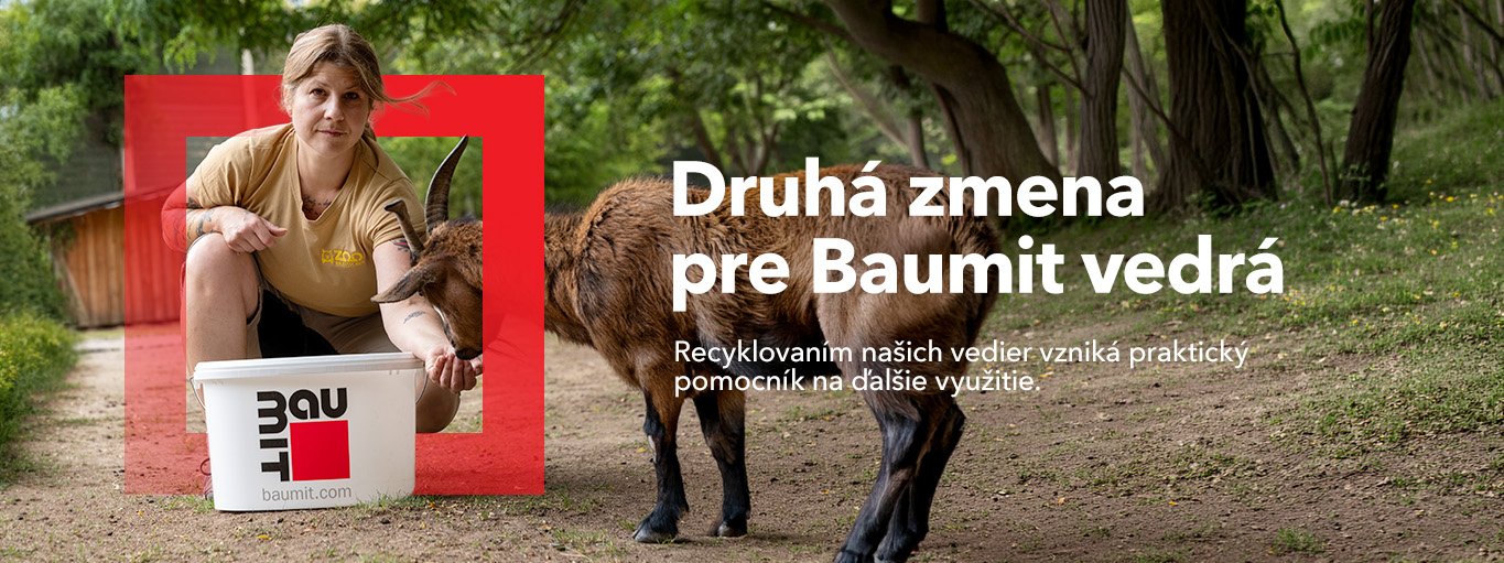 Baumit vedrá: Druhá zmena Baumit vedrá: Druhá zmena