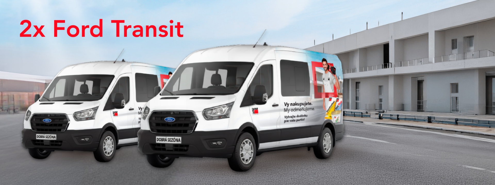 Vyhraj s Baumitom Ford Transit!