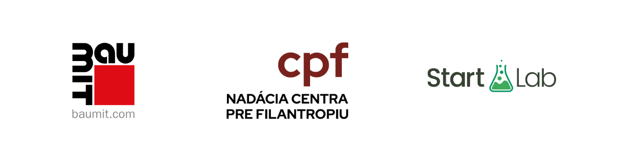 Logá Baumit, Centrum pre filantropiu a Start Lab Logá Baumit, Centrum pre filantropiu a Start Lab