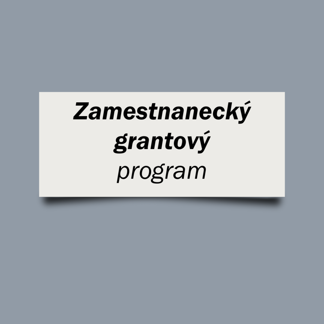 Zamestnanecký grantový program