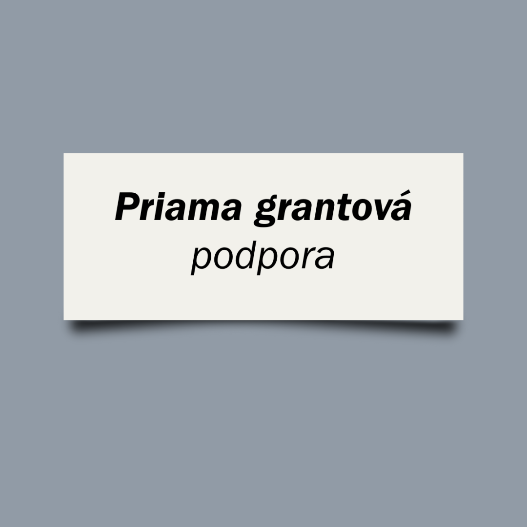 Priama grantová podpora