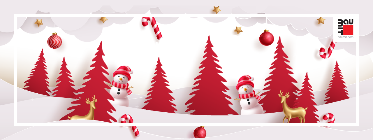 Dôležité termíny na konci roka: Vianočná prevádzka Baumit 2025